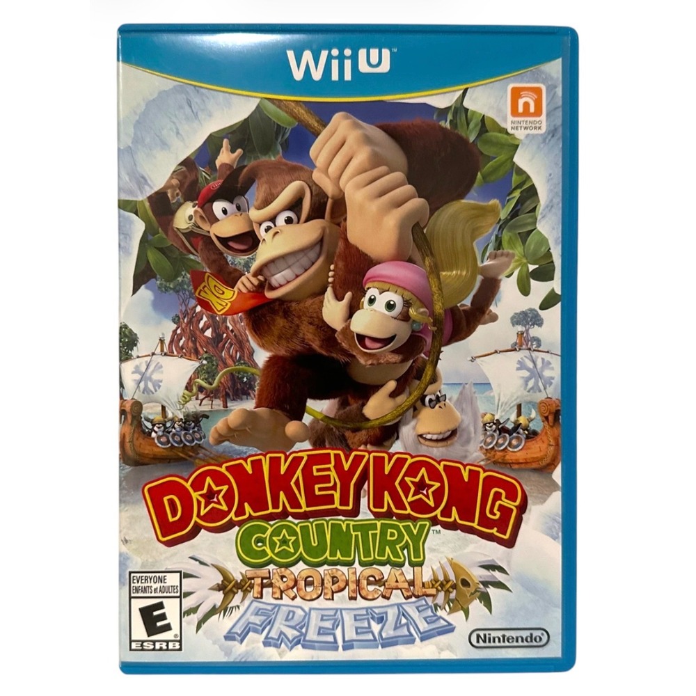 Donkey Kong Country Tropical Freeze Wii U Complete CIB Tested Nintendo 2014